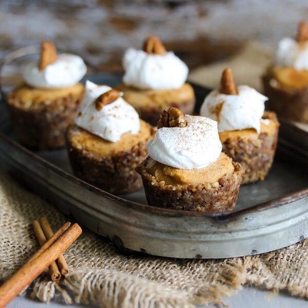 Vegan Mini Pumpkin Spice Bites