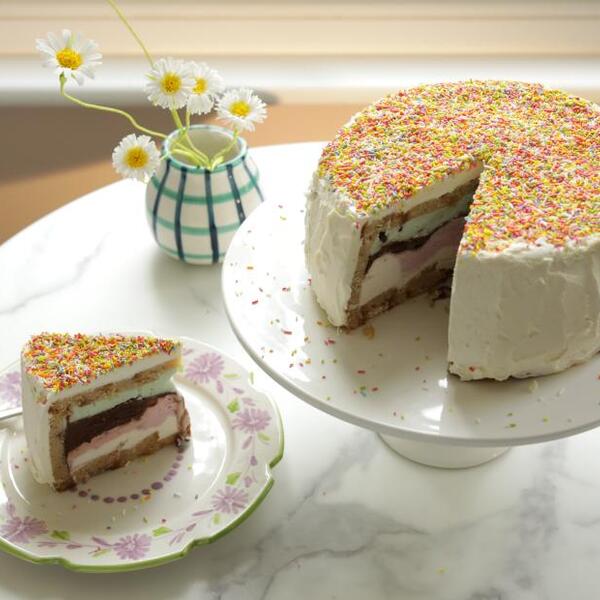 Ice Cream Celebration Cake