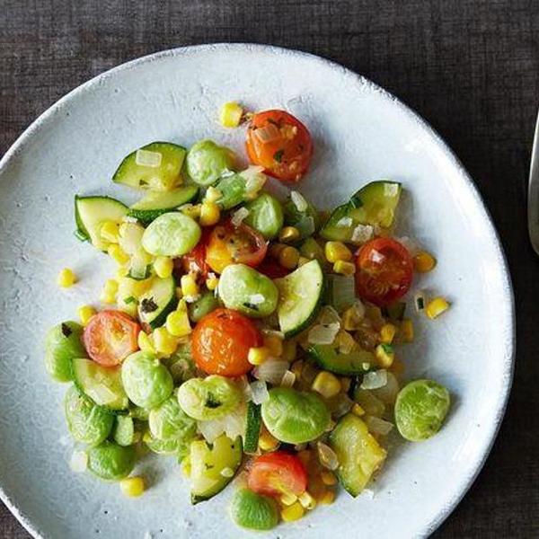 Vegan Summer Succotash