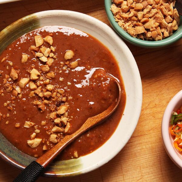 Peanut-Tamarind Dipping Sauce for Spring Rolls or Satay Recipe