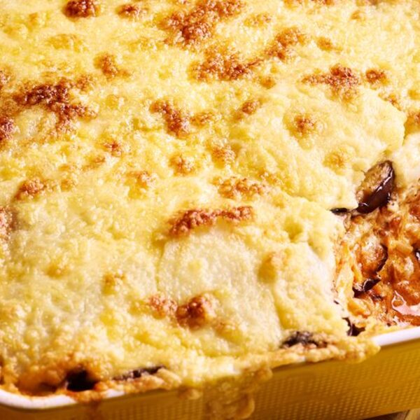 Easy vegan moussaka