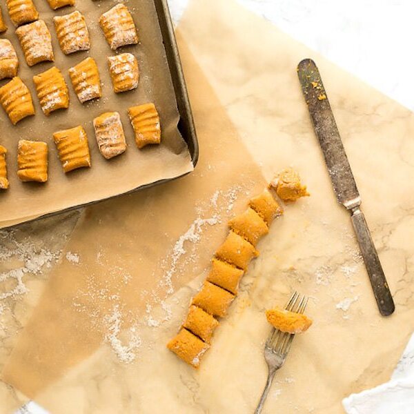 Vegan and Gluten Free Carrot Gnocchi
