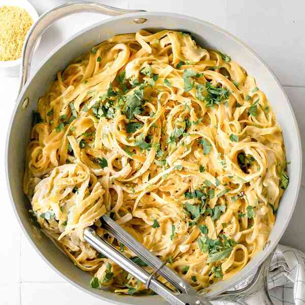 The Creamiest Vegan Pasta