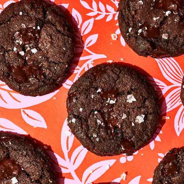Double-Chocolate Rye Cookies