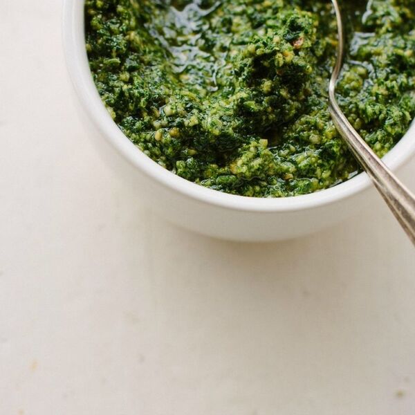 Vegan Kale + Pepita Pesto