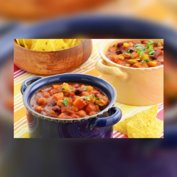 Vegan Slow-Cooker Sweet Potato Chili