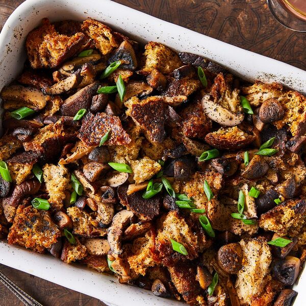 Vegan Stuffing With Mushrooms & Nori
