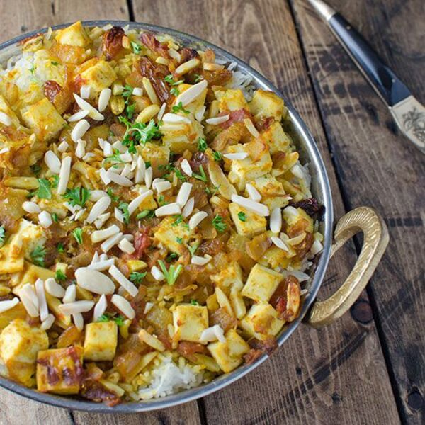 Vegan Tofu Biryani