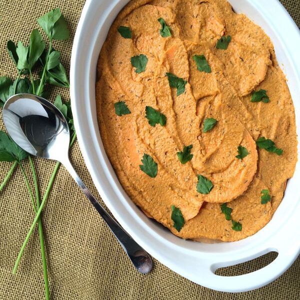 Cheesy Vegan Rutabaga Casserole
