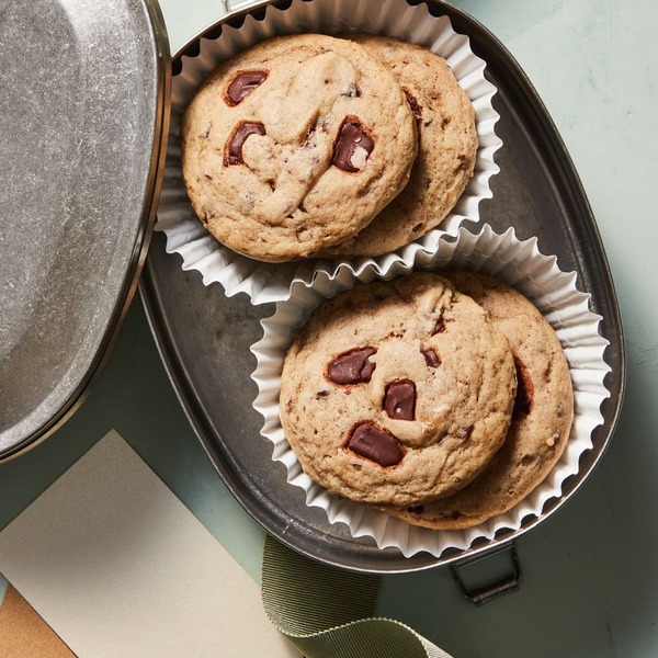 Chocolate Chip Paht (Sweet Red Bean) Cookies