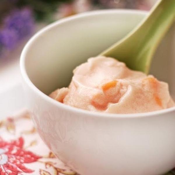 Vegan Nectarine Ice Cream
