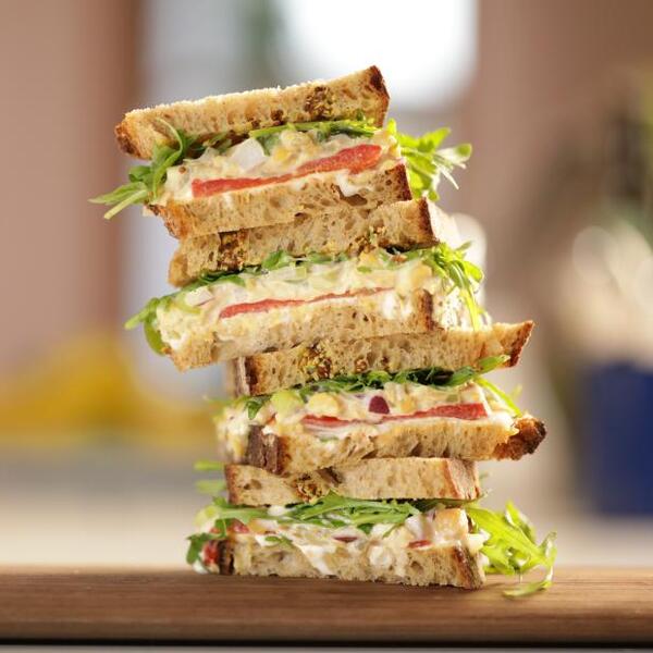Chickpea “Tuna” Salad Sandwich