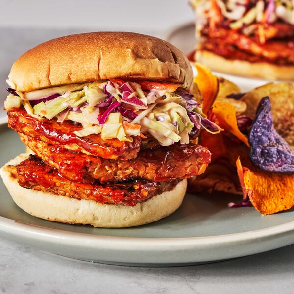 BBQ Tempeh Sandwiches