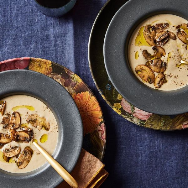 Creamy (Vegan!) Mushroom Soup From Wil Yeung