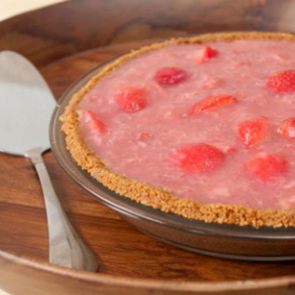 No-Bake Strawberry Pie