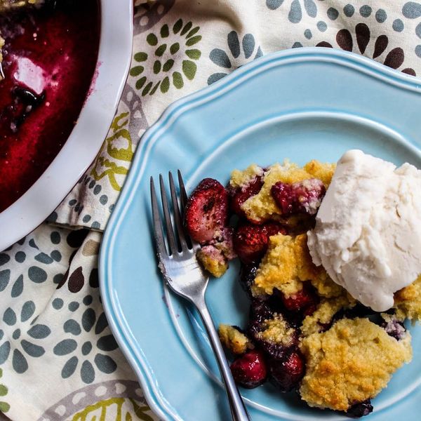 Perfect Vegan and Gluten Free Berry Cobbler