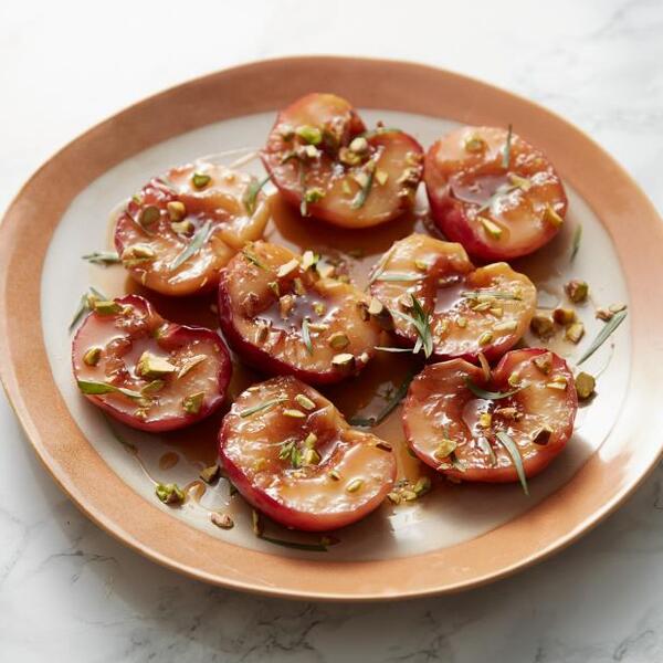 Maple Vodka Peaches