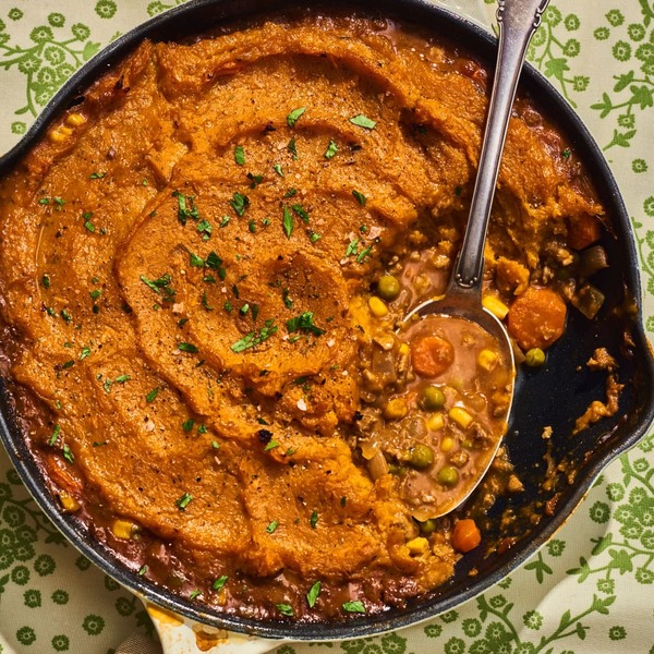 Shanika Graham-White’s Vegan Sweet Potato and Butternut Squash Shepherd’s Pie