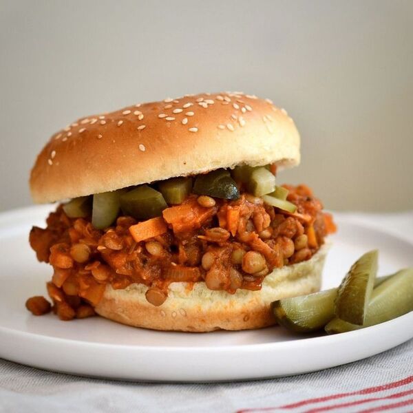 Lots of Pickles Vegan Sloppy Joes