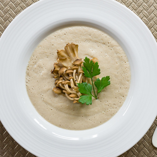Vegan Cream of Mushroom Soup