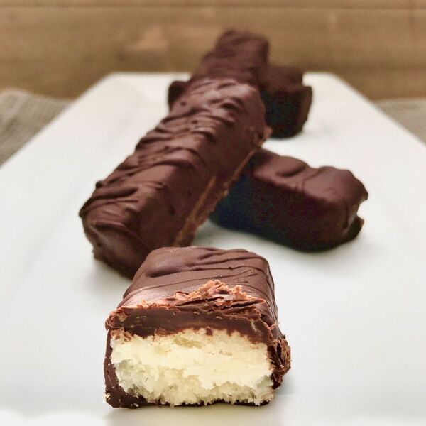 Five Ingredient Paleo Vegan Bounty Bars