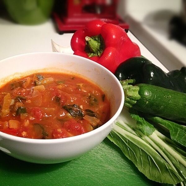 Thick Smokey Chili, Vegan Style