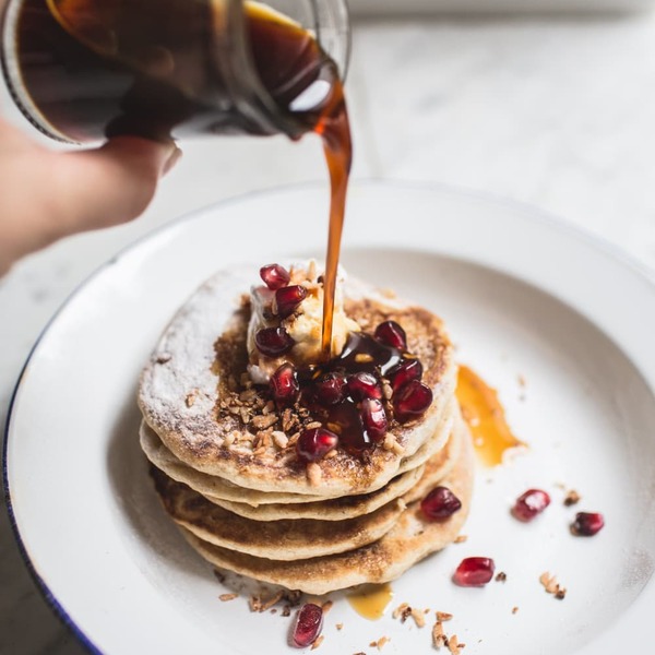 Recipe: Vegan Coconut-Oat Pancakes