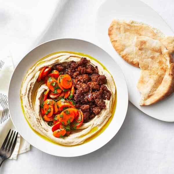 Spiced Vegan Hummus Bowls