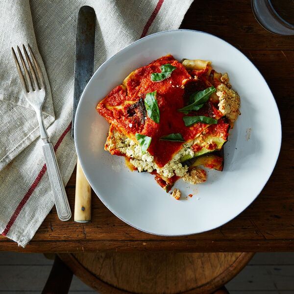 Vegan Lasagna with Roasted Vegetables