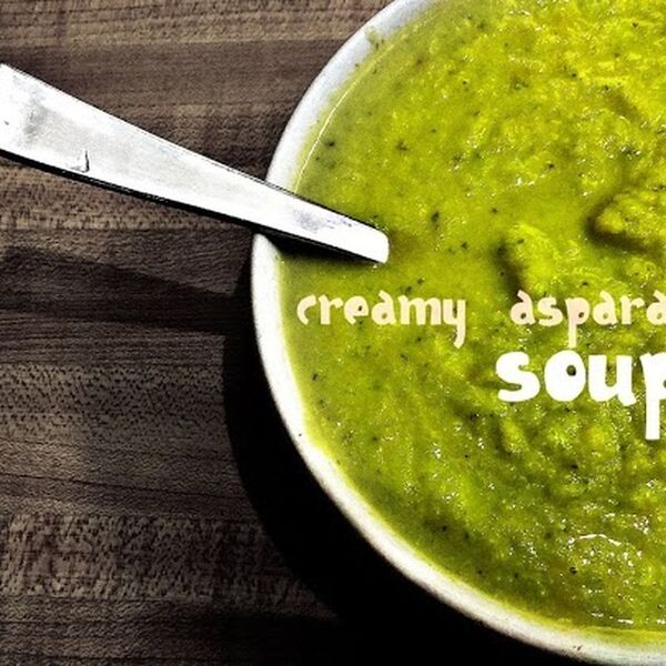 Vegan Creamy Asparagus Soup
