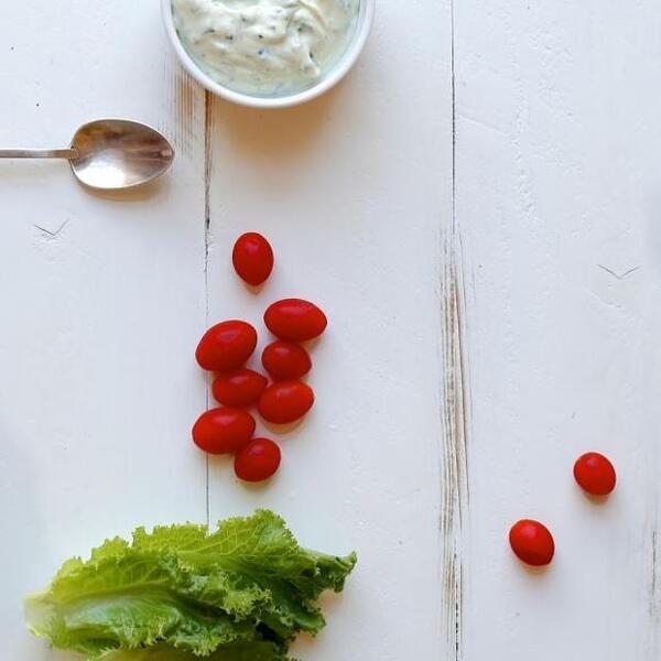 Creamy Vegan Herb Salad Dressing