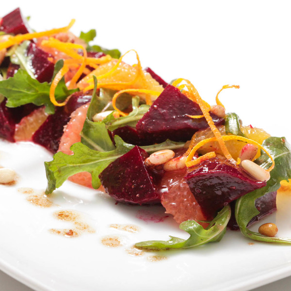 Beet and Citrus Salad With Pine Nut Vinaigrette Recipe