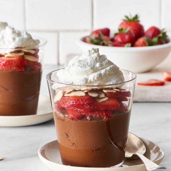 Vegan Chocolate-Peanut Butter Pudding Cups