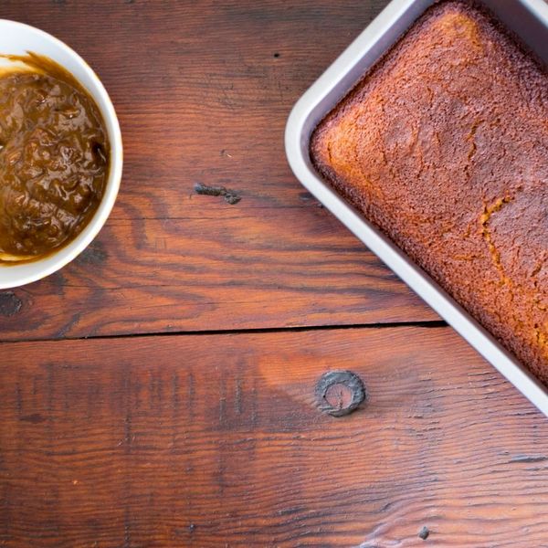 Gluten-free vegan sticky date cake
