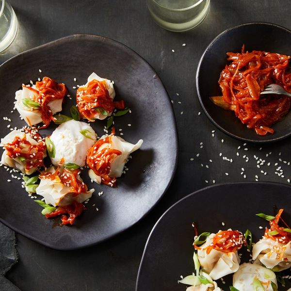 Squash Manti With Gochujang Onions