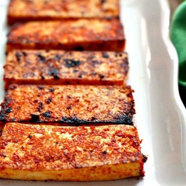 Fried Sriracha Tofu