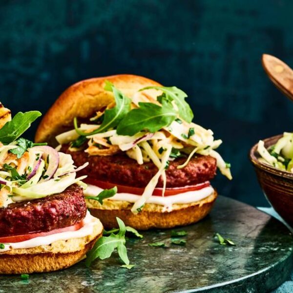 Monday night burgers & slaw