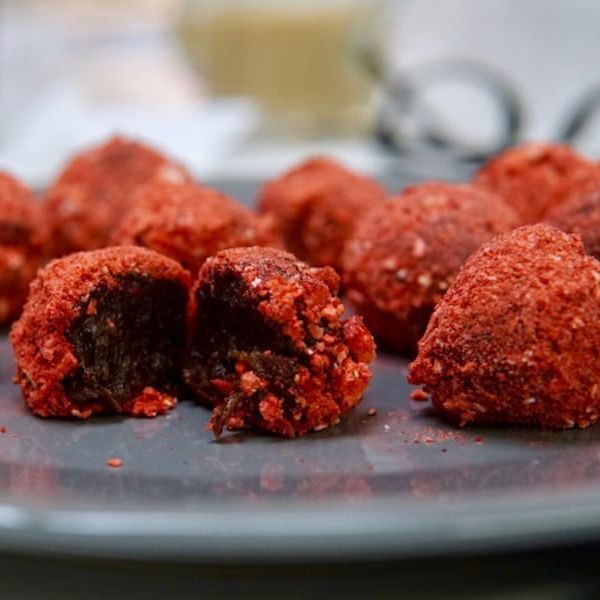 Cocoa-Caramel Truffles