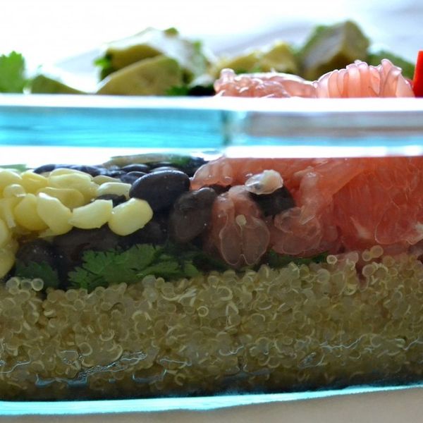 Black Bean, Quinoa and Citrus Salad [v] [veg] [gf]
