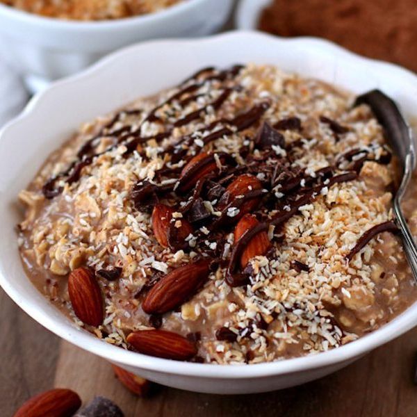 Almond Joy Overnight Oats