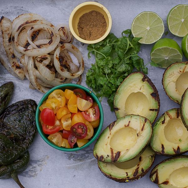 Grilled Guacamole