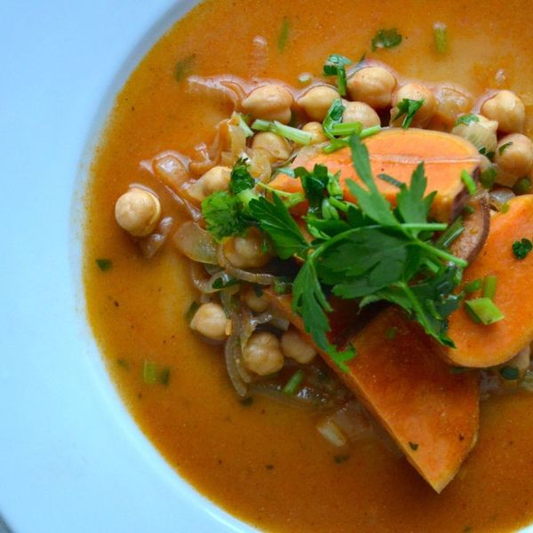 Sweet Potato Chickpea Curry