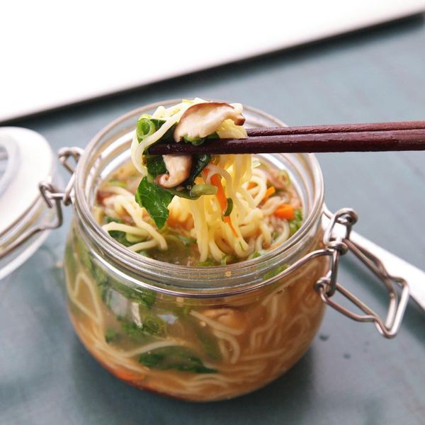 DIY Instant Noodles With Vegetables and Miso-Sesame Broth Recipe