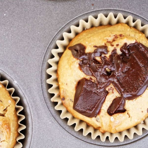 Peanut Butter Chocolate Chunk Muffins