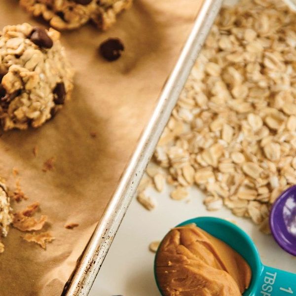 Chocolate Chip, Peanut Butter, and Banana Cookies