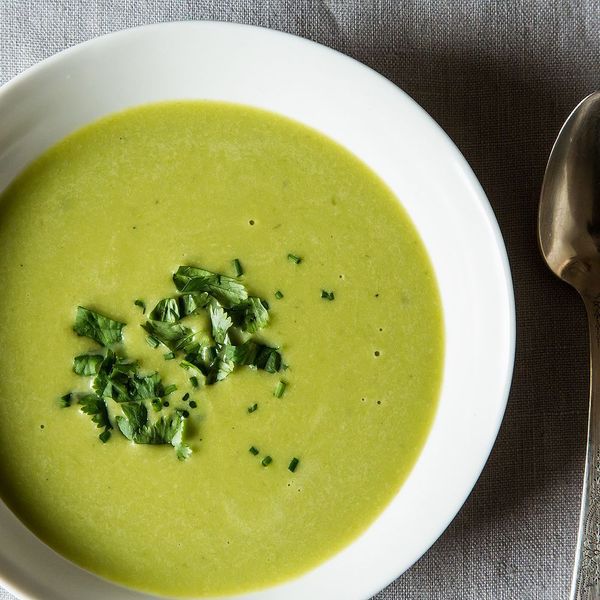 Thai-Scented Asparagus Soup with Coconut Milk