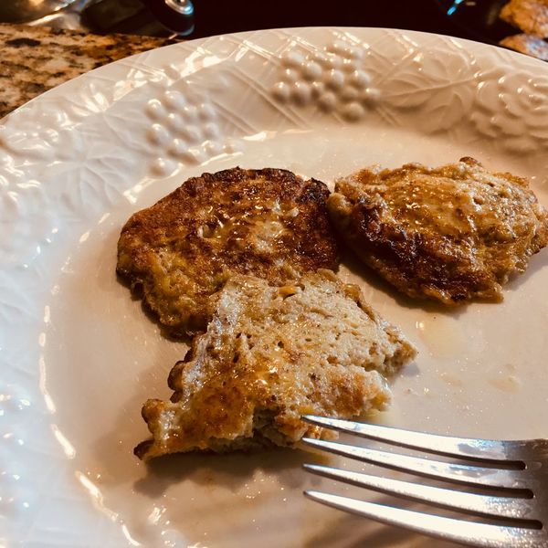 Three-Ingredient Flourless Apple Pancakes