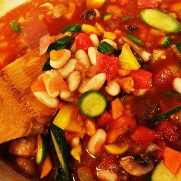 Cannellini Bean and Pepper Stew