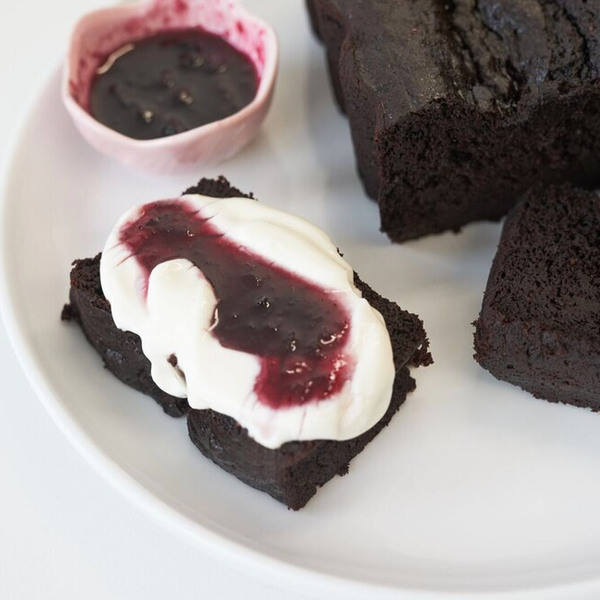 Cocoa Banana Breakfast Loaf