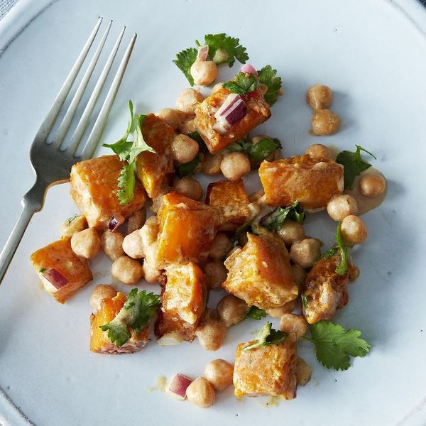 Moro’s Warm Squash & Chickpea Salad with Tahini